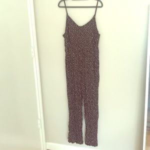 Polka Dot Jumpsuit with Pockets!